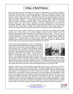 D-Day: A Brief History - The National WWII Museum