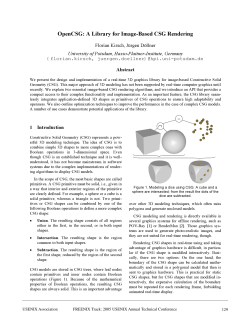 OpenCSG: A Library for Image-Based CSG Rendering