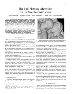 The Ball-Pivoting Algorithm for Surface Reconstruction