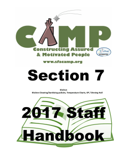 Kitchen Kitchen Cleaning/Sanitizing policies, Temperature