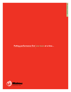 Putting performance first one team at a time&hellip;