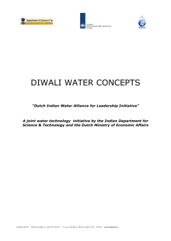 DIWALI WATER CONCEPTS