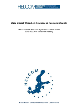 Report on the status of Russian hot spots