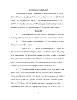 Firrea Settlement Agreement