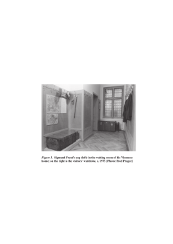 Figure 1. Sigmund Freud`s cap (left) in the waiting room of his