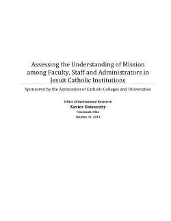 Assessing the Understanding of Mission among