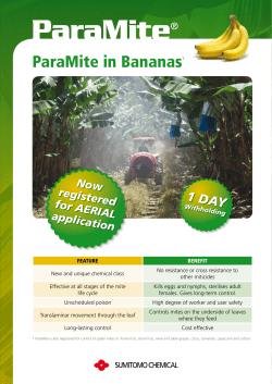 ParaMite in Bananas1 - Sumitomo Chemical Australia