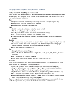 Managing Common Symptoms During Hepatitis C Treatment