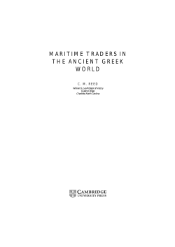 maritime traders in the ancient greek world - Assets