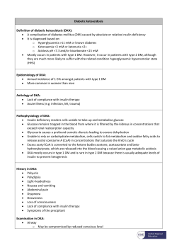 Emergency-DKA - Oxford Medical Education
