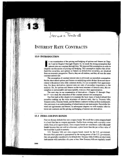 Chapter 13 Interest Rate Contracts