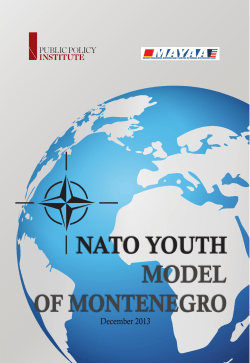NATO YOUTH MODEL OF MONTENEGRO