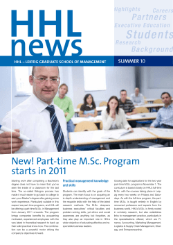 Students - Leipzig Graduate School of Management