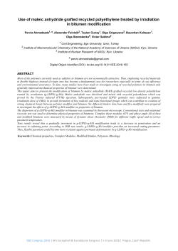 Use of maleic anhydride grafted recycled polyethylene treated by