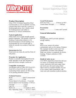 Technical Datasheet