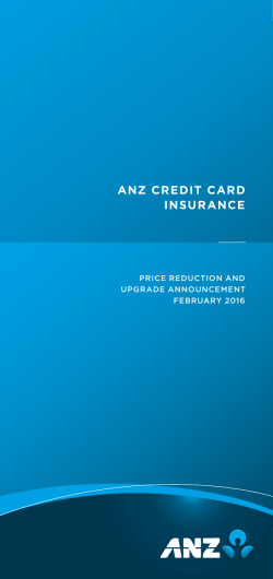 anz credit card insurance