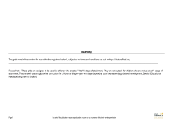 Reading - Fox Hill Primary