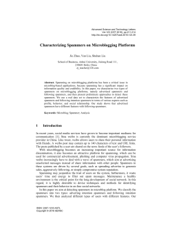 Characterizing Spammers on Microblogging