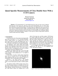 Journal of Double Star Observations V5, No4