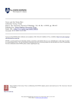 The American Journal of Philology, Vol. 40, No. 4