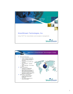 SmartStream Technologies, Inc.