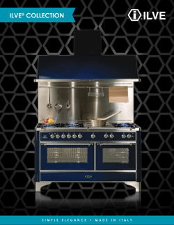 ilve® collection - ILVE Appliances