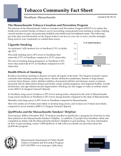 Tobacco Community Fact Sheet