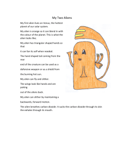 My Two Aliens - eTime Virtual School