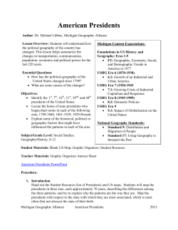 American Presidents - Central Michigan University