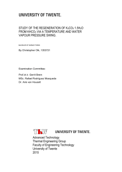 Advanced Technology Thermal Engineering Group Faculty of