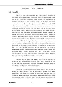 Report - Environment Protection Department