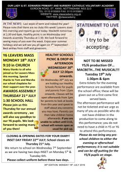 18 July 2016 - olseacademy