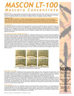 MASCON LT-100 - koboproductsinc.com