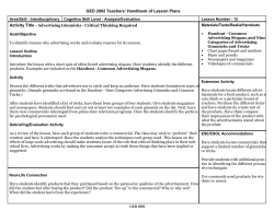 Advertising Gimmicks - Critical Thinking Required