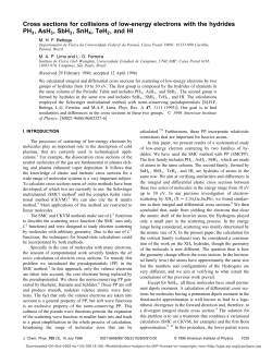 Cross sections for collisions of low-energy electrons with