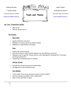Team and Theme