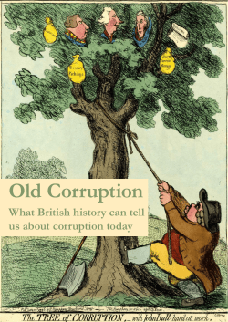 Old Corruption - Transparency International UK