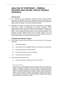Analysis of Symposium