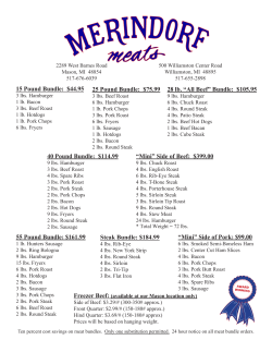 15 Pound Bundle: $44.95 25 Pound Bundle