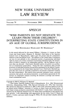 Brennan Lecture - New York University Law Review