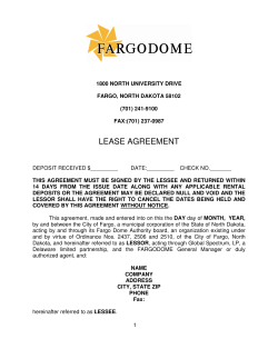 lease agreement