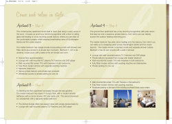 Come and relax in style