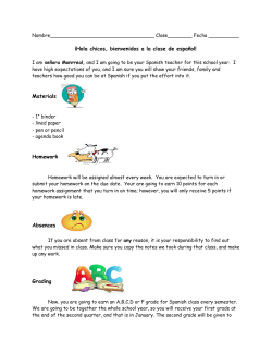 ¡Hola chicos, bienvenidos a la clase de español!