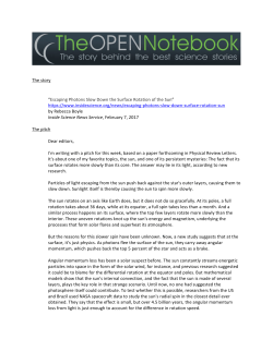 Escaping Photons Slow Down the Surface Rotation of the Sun