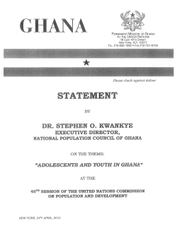 DRo STEPHEN Oo KWANKYE