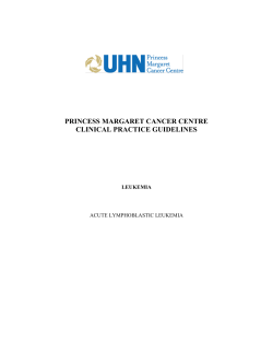 PMH CLINICAL PRACTICE GUIDELINES TEMPLATE