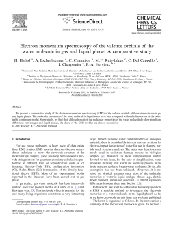 Electron momentum spectroscopy of the valence orbitals of the