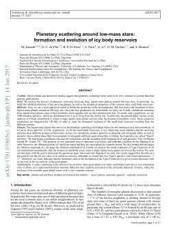 Planetary scattering around low-mass stars: formation and evolution