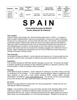 Details... - Lock Haven University