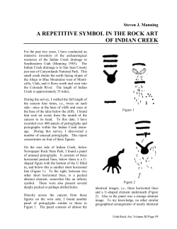 A Repetitive Symbol In The Rock Art of Indian Creek